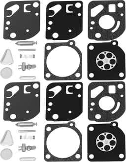 SnelShoppen - 2 Sets Grasmaaier Carburateur Reparatieset RB-27 Compatibel met Zama C1U-K10A C1U-K12 Voor Tuinonderhoud — thumbnail 1