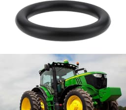 SnelShoppen - 10 stuks grasmaaier O-ringen T13119, nitrilrubber, 18,72x2,62x23,96mm, compatibel met John Deere, efficiënte afdichting, tuingereedschap — thumbnail 2
