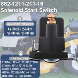 Startrelais Vervanging voor MTD/John Deere/Cub Cadet - 12 V Magneetschakelaar - Grasmaaier - Gazontractor - Compatibel met diverse modellen — thumbnail 3