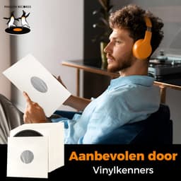 Pinguïn Records LP beschermhoezen - LP hoezen - Antistatische voering binnenhoes - 10 stuks - LP binnenhoezen - Wit - 80 gram - Vinyl hoezen — thumbnail 5