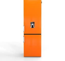 Nunki Large H2O – Koel-vriescombinatie – Waterdispenser – E-klasse – 268 liter – Bright Orange Gloss — thumbnail 1