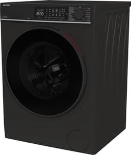 Sharp ESNL014CBA2BE - wasmachine - 10 kg - 1400 rpm - energie label A - WIFI - automatisch doseren - mat zwart — thumbnail 3