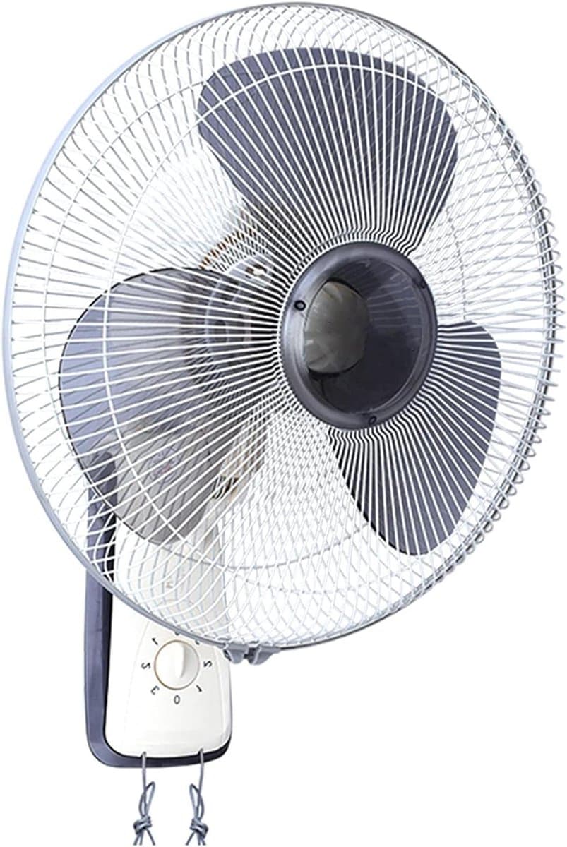 Wandventilator - Muurventilator - Ruimte Koelen - 3 Snelheden - 45 cm - Rood — afbeelding 1