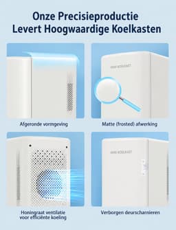Mini-koelkast, 6 l, draagbaar, met koelchip, 2,58 kg, 220-240 V — thumbnail 3