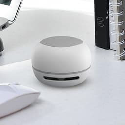 Bureaustofzuiger - Mini stofzuiger - Bureau schoonmaken - USB oplaadbaar - 8.5 cm breed - Wit — thumbnail 5