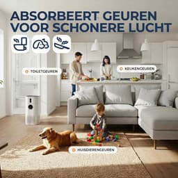 Hutjemutje - luchtreiniger - met luchtbevochtiger - air purifier - 2-In-1 - H13 Hepa Filter - ≤30 dB - dekking van 35-60 m² - voor allergieën en huisdieren haar - wit — thumbnail 5