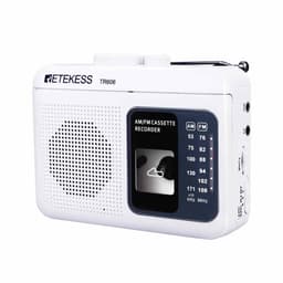 Retekess TR606 Draagbare Radio - Cassettes met Muziek- Cassette Recorder - FM AM radio - met Cassette Speler Recorder — thumbnail 2