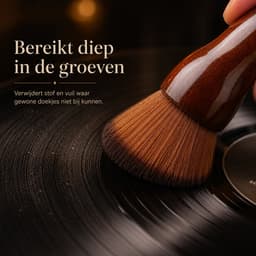 LunaLuxa - Schoonmaakset voor platen - 6 delig - antistatisch - vinyl cleaning kit - vinyl borstel - lp schoonmaakset - platenreiniger - platenborstel — thumbnail 4