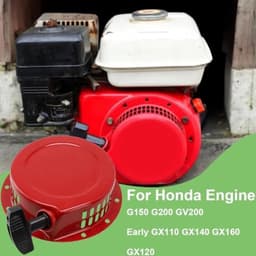 Terugslag- en terugslagstarter voor Honda G150 G200 GV200 Early GX110 GX140 GX160 GX120 Motor 28400-883-010H 28400883040ZB 28400-YA0-791 28400-YA0 0-N40 Generator Grasmaaier Hogedrukreiniger — thumbnail 2