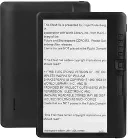 Draagbare 7-inch e-reader met kleurenscherm, ondersteunt geheugenkaarten, kan digitale boeken lezen en heeft een geheugencapaciteit tot 8 GB. — thumbnail 5