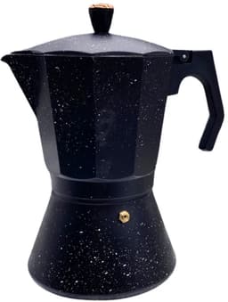 Moka Pot 12 Kops – Percolator Inductie – RVS en Aluminium Espressomaker – Espresso Koffiemaker — thumbnail 5
