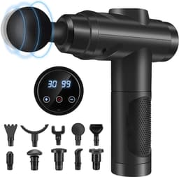 TYR® Masage Gun - Spiermassage Apparaat - Draadloze Massage Gun - Zwart - 10cm x 10cm x 10cm — thumbnail 1