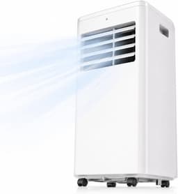 Mobiele Airco 12000 BTU – 3-in-1 Airconditioner – 52 dB – 24-uurs Timer – Afstandsbediening – Gebroken Wit — thumbnail 1