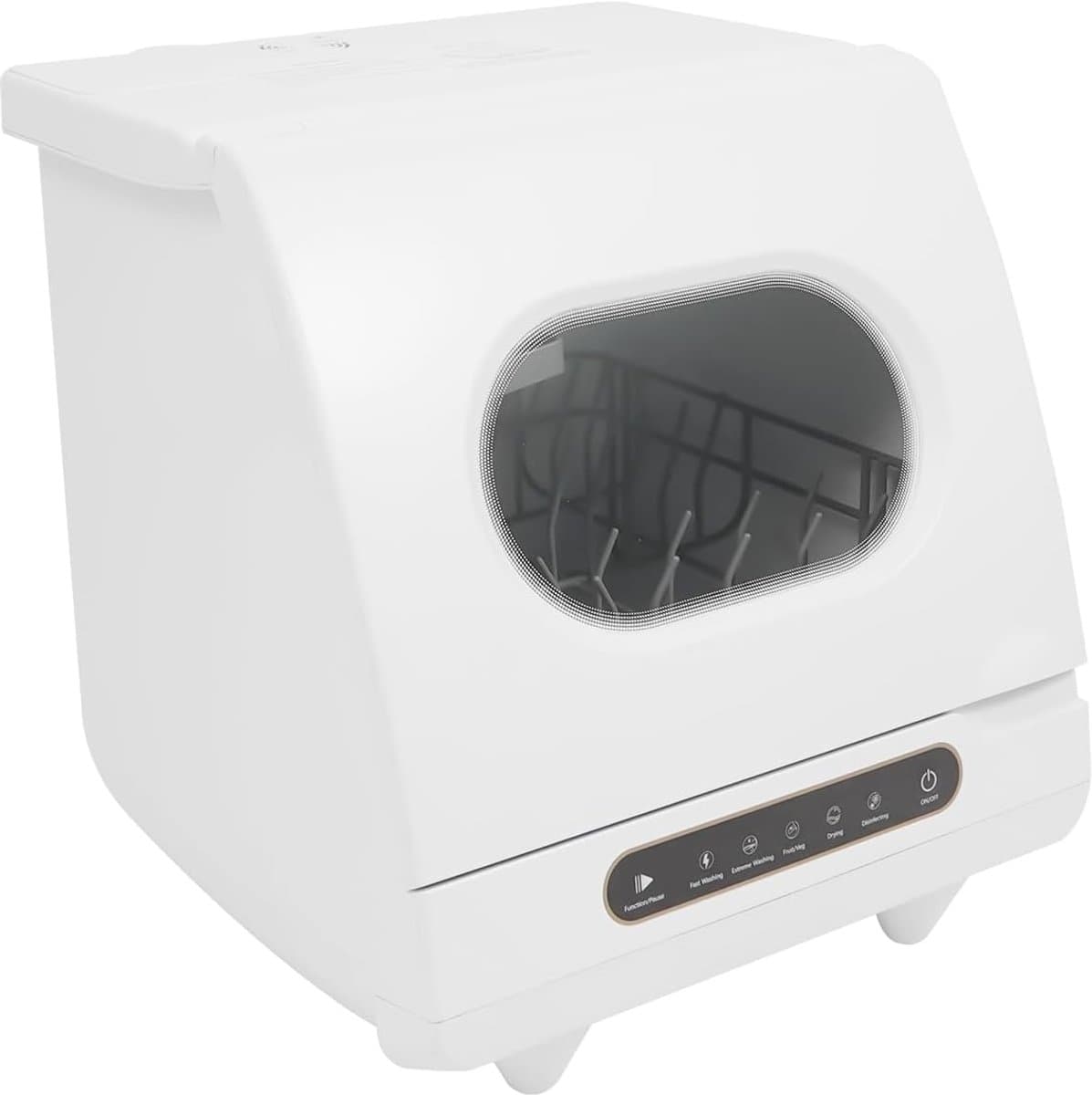 Mini vaatwasser - Compacte afwasmachine - Snel servies reinigen - 72°C heet water - 45 x 45 x 43 cm — afbeelding 1