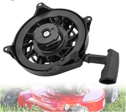 Startmotor Grasmaaier - Trekstarter Motor - Motor Onderhoud - Duurzaam Metaal - 450 gram - Zwart — thumbnail 2
