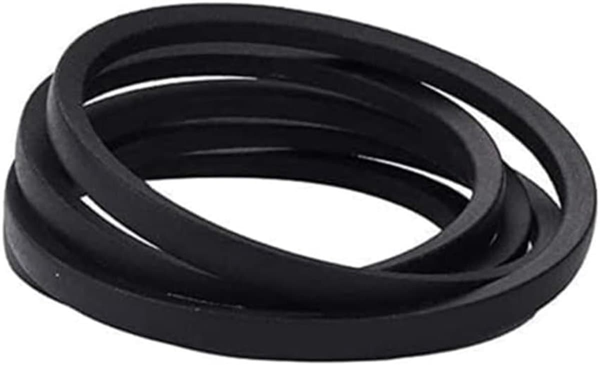 Grasmaaier Aandrijfriem - Vervangende Riem - Gazon Onderhoud - Efficiënte Krachtoverdracht - 1/2" x 146" - Zwart — afbeelding 1