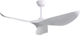 Plafondventilator van 132 cm (52 ​​inch) zonder verlichting – voorzien van een afstandsbediening met 6 standen, 3 ABS-bladen en een omkeerbare gelijkstroommotor. — thumbnail 1