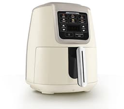 Karaca Air Pro Cook Koz Steel XL Airfryer – 4L – 1550W – RVS 304 Binnenpan – Iconic Beige — thumbnail 5