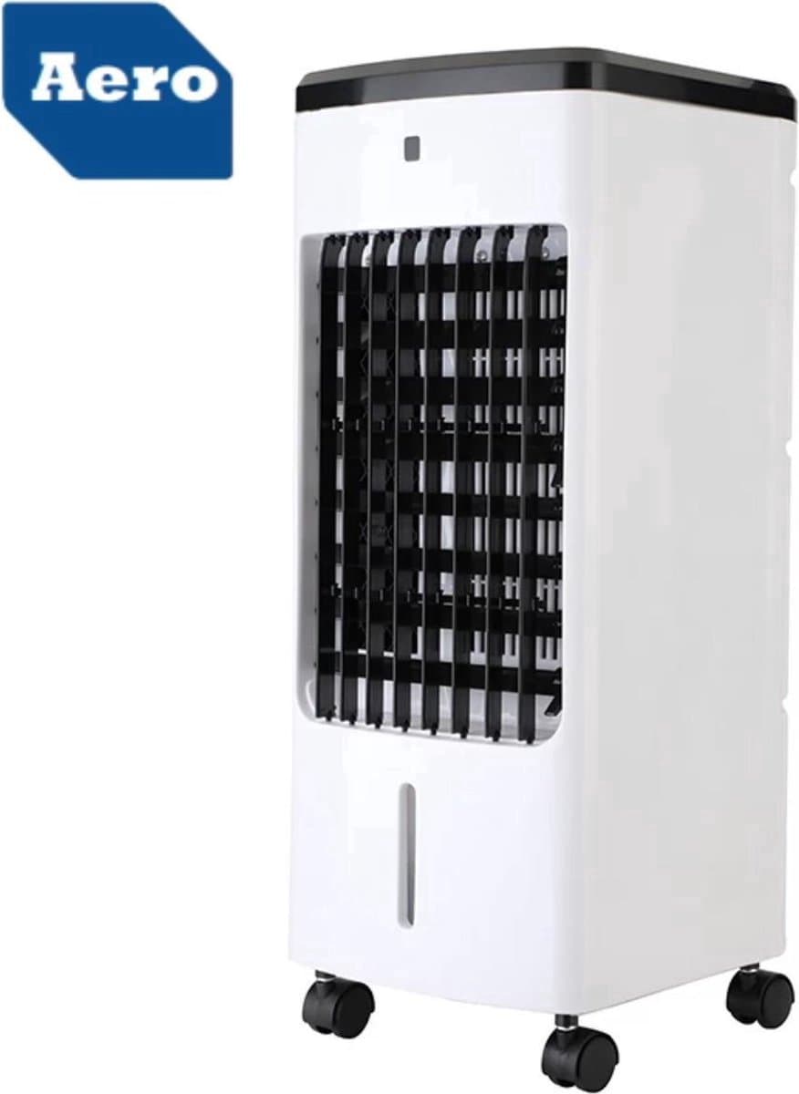 Aero® LED Mobiele Aircooler 3 in 1 | Lucht Koeler - Bevochtiger - Reiniger / Zuiveraar | Met Afstandsbediening — afbeelding 1
