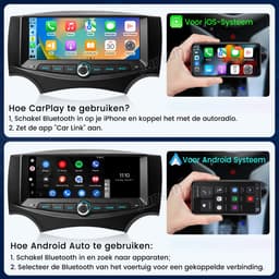 Awesafe 6.86 Inch Autoradio - Geschikt Voor Ford Ka 2008 t/m 2014 - Draadloos Apple CarPlay & Android Auto - 2GB+64GB - Android 15.0 Systeem - Bluetooth & Wifi - GPS Navigatie - Radio Scherm - 2008 2009 2010 2011 2012 2013 2014 — thumbnail 3