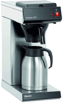 Professionele Koffiezetapparaat RVS/Zwart - 15 Kopjes - Thermoskan 2 Liter — thumbnail 1