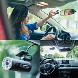 SnelShoppen - 70mai Auto Dashcam met Engelse Spraakbesturing, 1080P Full HD, 130 Graden, WiFi, 128 MB Flash, Nachtversie, G-sensor, Auto DVR Camera me — thumbnail 4