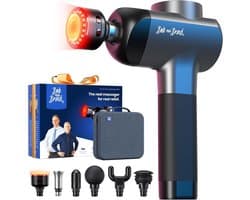 Massagepistool - Titanium - Infraroodlicht en Warmte - Diepe Weefselmassage - Voor Atleten