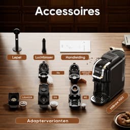 HiBREW Koffiemachine - Smart Touch - 7 Kopgroottes - Warm en Koud - Temperatuurregeling — thumbnail 4