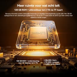 Blackview ZENO5 - Tablet - 11 inch - 32GB RAM - 128GB ROM- 8300mAh- Android 16 - Oranje — thumbnail 3