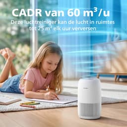Philips PureProtect 500 Series, Luchtreiniger - CADR 60 m3/u, Ruimtes tot 25m2, 3 Laags HEPA Filtratie, Ultrastil, Aromatherapie - Wit, AC0520/10 — thumbnail 3
