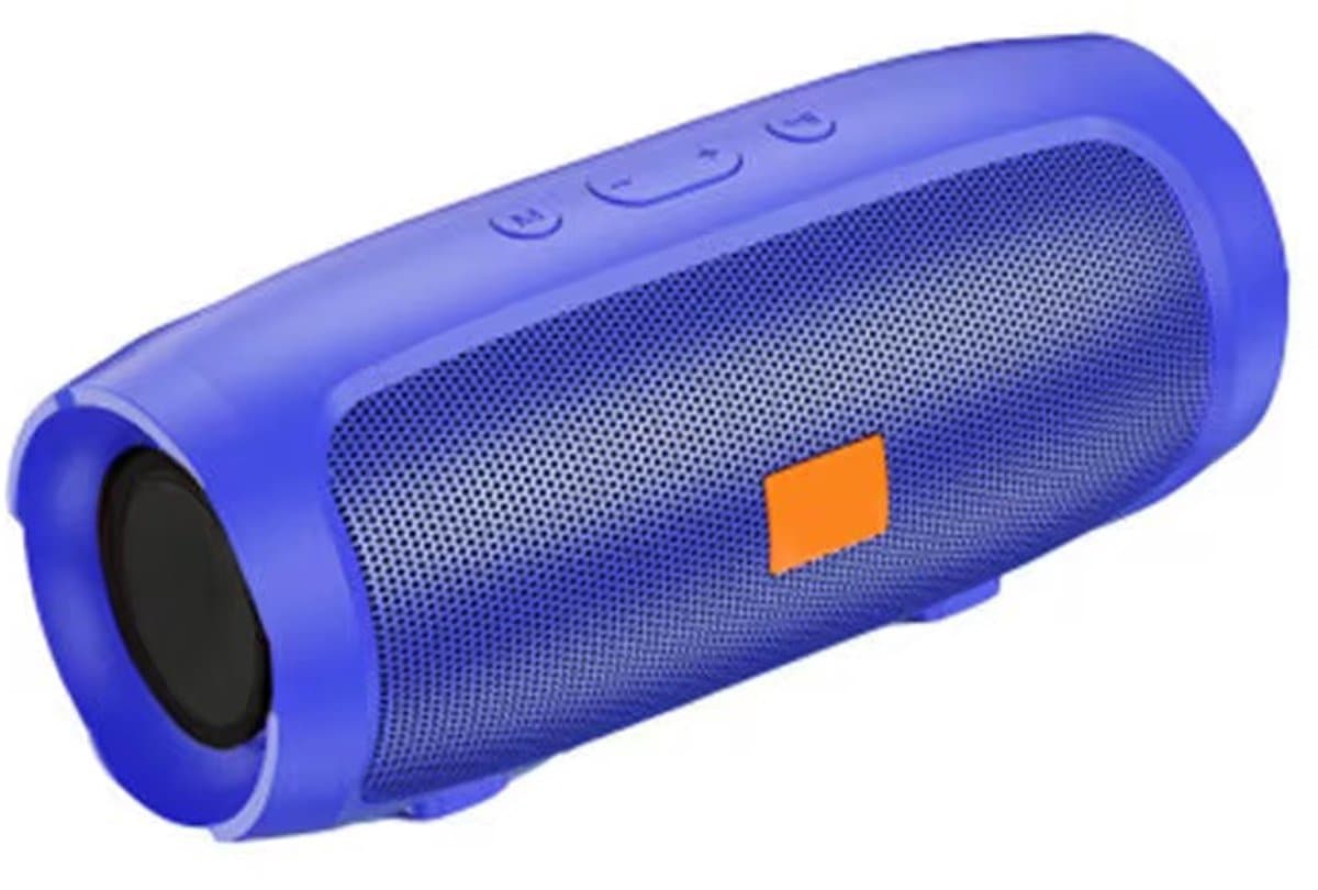 Draadloze Bluetooth Speaker Blauw – 6W Stereo Bass, 360° Surround Sound, 800mAh Batterij, Bluetooth 4.2, FM Radio, USB & TF-kaart – Draagbare Mini Speaker — afbeelding 1