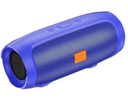 Draadloze Bluetooth Speaker Blauw – 6W Stereo Bass, 360° Surround Sound, 800mAh Batterij, Bluetooth 4.2, FM Radio, USB & TF-kaart – Draagbare Mini Speaker