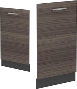 Vaatwasserpaneel - Frontpaneel Keuken - Keuken Opknappen - Speciaal voor R-Line - 45 cm breed - Antracietgrijs — thumbnail 5