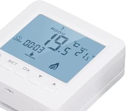 Slimme Thermostaat - Programmeerbare Thermostaat RF - Verwarming Regelen - Draadloze RF Verbinding - 0-40°C - Wit — thumbnail 4