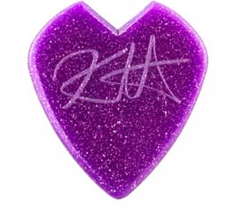 Jim Dunlop Signature - Plectrums - Kirk Hammett Jazz III - Purple Sparkle - Player's Pack 6 Stuks — thumbnail 2