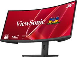 Viewsonic VA VA3420C-2 computer monitor 86,4 cm (34") 3440 x 1440 Pixels UltraWide Quad HD LED Zwart — thumbnail 3