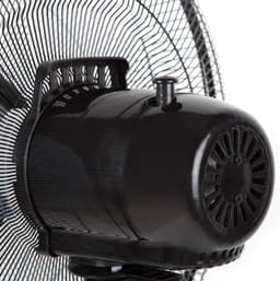 Vloerstaande Ventilator - Staan Ventilator - Verkoeling Binnen - 3 Snelheden Instelbaar - 40 cm Bladen - Zwart — thumbnail 2