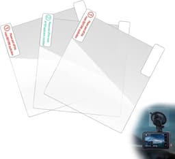 SnelShoppen - Set van 3 Auto Camera Accessoires - Antistatische Stickers, Antistatische Films voor Duidelijk Zicht op Voorruit - Compatibel met Dashca — thumbnail 1