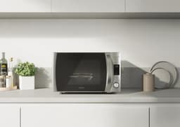 Magnetron met Grill - Combinatieoven Oven - Snel Koken - 40 Automatische Programma's - 25 Liter - RVS — thumbnail 5
