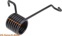SnelShoppen - 2 Pack Grasmaaier Torsieveren 732-04869A, Vervangingsveren voor Columbia RZT-50, RZT-54, MTD RZT-42, Hoogwaardige Staal, Tuinaccessoires — thumbnail 3