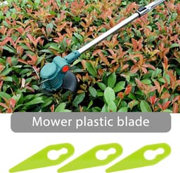 SnelShoppen - 100 Stuks Grasmaaier Plastic Snijbladen Vervangend voor Tuinieren Gtech ST01 ST02 ST04 ST05 ST20 GT3.0 GT4.0 GT50 - Duurzaam en Flexibel — thumbnail 5