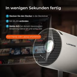 Mini projector 1080p Full HD - autofocus & 4D keystone - stofvrij ontwerp - ideaal voor thuisbioscoop - SnelShoppen — thumbnail 5