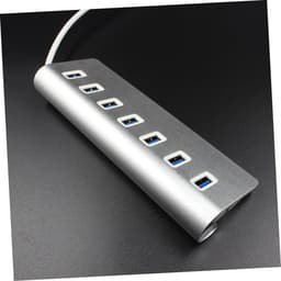Draagbare Data Hub - USB Hub Extender - Computer Uitbreiding - 7 USB 3.0 Poorten — thumbnail 2