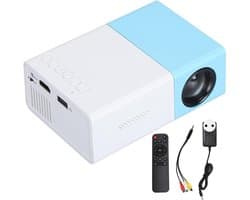 Mini projector 1080P Full HD - Compact en draagbaar - Meerdere poorten - Voor smartphone en laptop - SnelShoppen