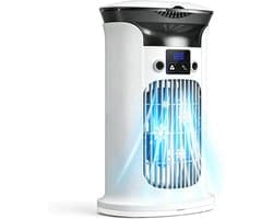 Mobiele airconditioning - mini-airconditioning - luchtkoeler, kleine airconditioning, draagbare airconditioner, wit [Energieklasse A+]