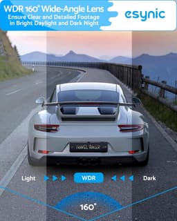 Auto Camera - Rijrecorder - Veilige Rit - 1080P Nachtzicht - 160 Graden - Zwart — thumbnail 2