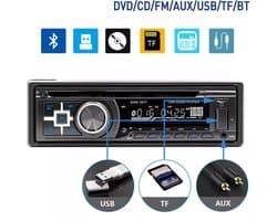ESSGOO 1 DIN Autoradio met CD speler - Bluetooth - MP3-speler - USB AUX Bluetooth - Handsfree bellen - FM Radio