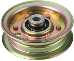 Stationaire Katrol Slijtvast Staal - Compatibel met Husqvarna CT/CTH/GT/GTH/LT - Buitendiameter 95,5 mm - Middengat 9,5 mm - Riemloopvlak Diameter 77 mm - Schokbestendig en corrosiebestendig - Idlerwiel — thumbnail 1