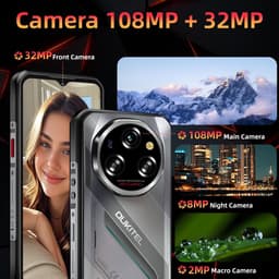 OUKITEL WP62 5G Rugged Smartphone-11000mAh-48GB RAM-512GB ROM-108MP camera- Android 15-IP68/IP69K-OTG — thumbnail 4