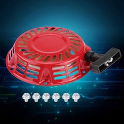 Kickstartmotor 2 kW - Generator - Trekstart-set - Grasmaaier - Terugtrekveren - Hoogwaardige kwaliteit — thumbnail 5